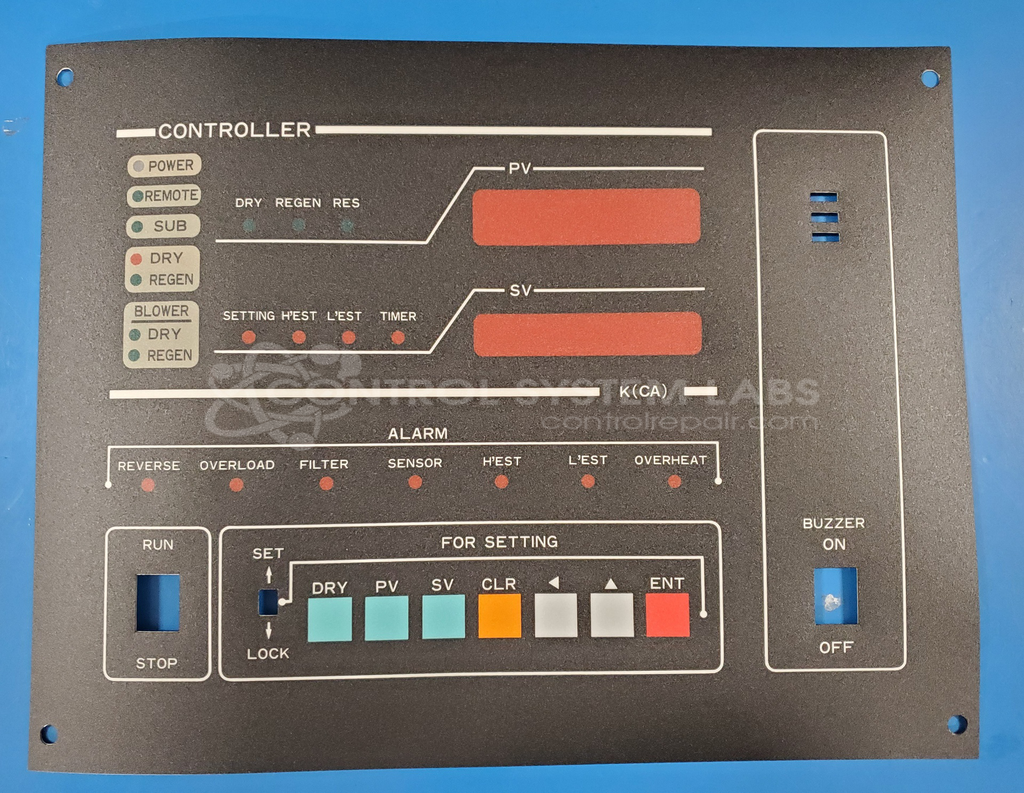 Matsui MR-1200 Controller Membrane