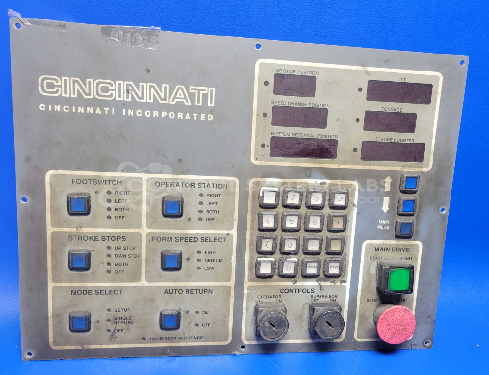 CB II Press Brake Operator Control Panel
