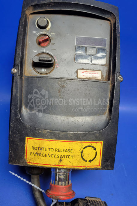 Invertek Drive with Foot Control &amp; EStop