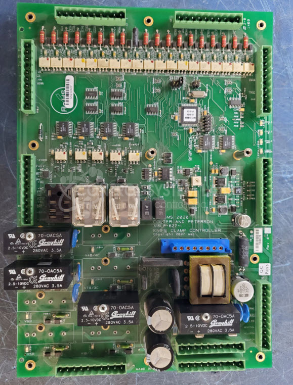 Knife Clamp Control Board
