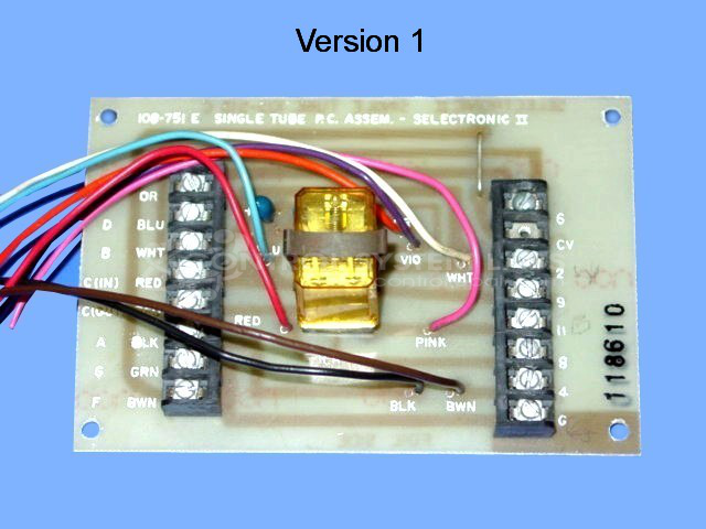 Selectronic II Single Tube PC Assembly