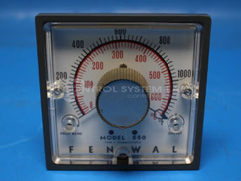 Full Scale Proportioning 1/4 DIN Temperature