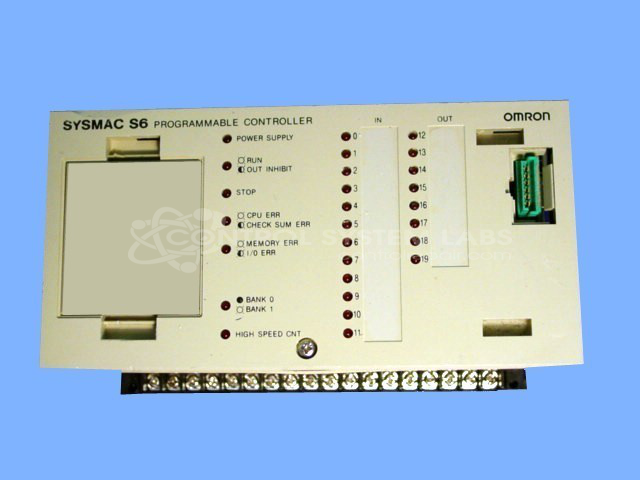 Sysmac S6 Programmable Control