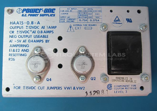 Dual Voltage Power Supply
