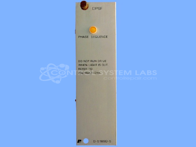 Maxpak DPSF Phase Sequence and PS Board