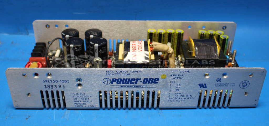 Repair or Rebuilt Power-One SPL250-1005 Switching Power Supply, 250W ...