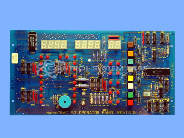 microTrac 2 3 Display / Operator Panel