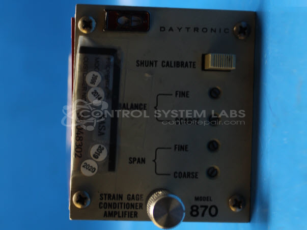 Strain Gauge Conditioner Amplifier