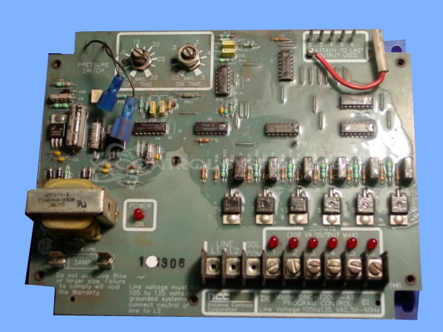 Program Timer Pulse Cleaning 6 Output