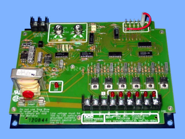 Program Timer Pulse Cleaning 6 Output