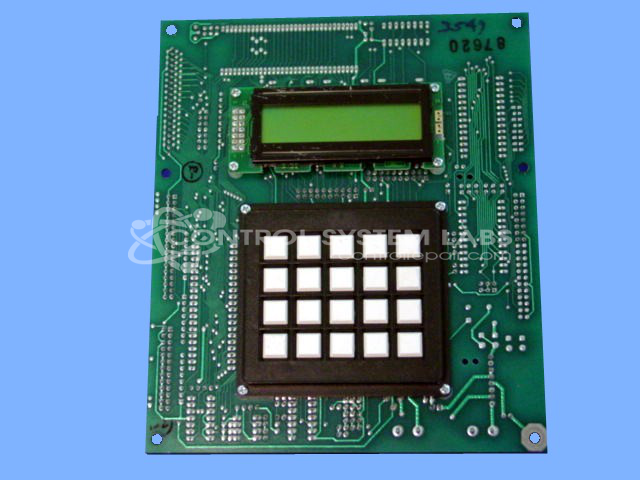 CPU Board with Keypad and Digital Display