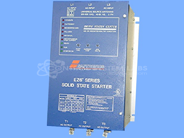 EZ6 125 Amp AC Soft Start Starter