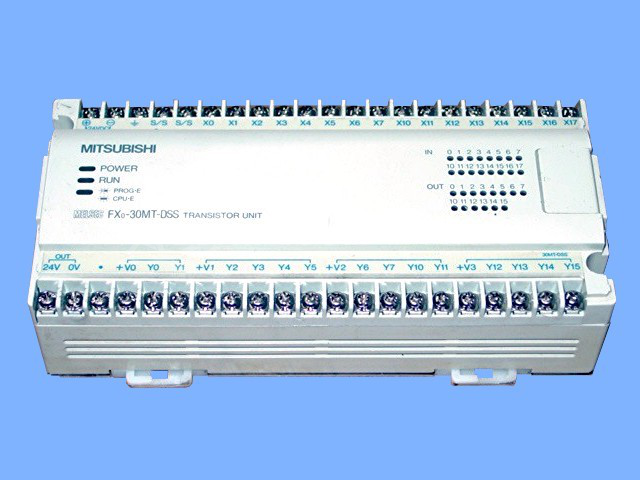 FX0 PLC Base Unit DIN Rail