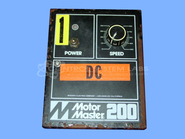 FHP to 2 HP DC Motor Control 220V Input