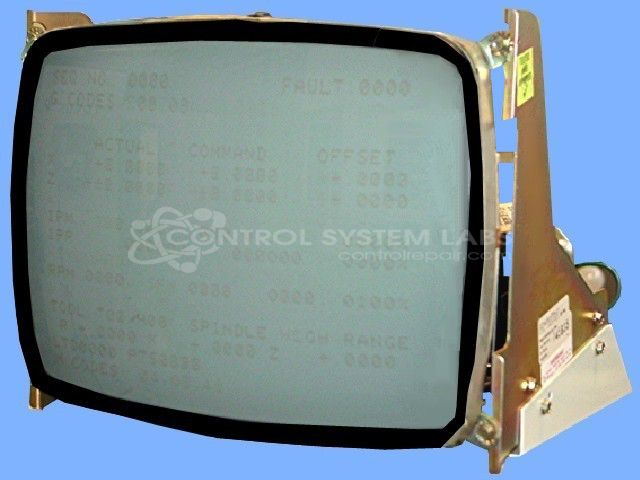 High Resolution 110Deg. View 12 inch Monochrome Monitor
