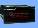 [17339] 3.5 Digit 1/8 DIN Horizontal Panel Meter