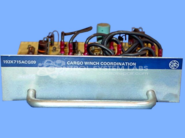 Cargo Winch Coordination Card