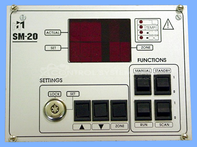 SMCPU Silver Panel Control Display