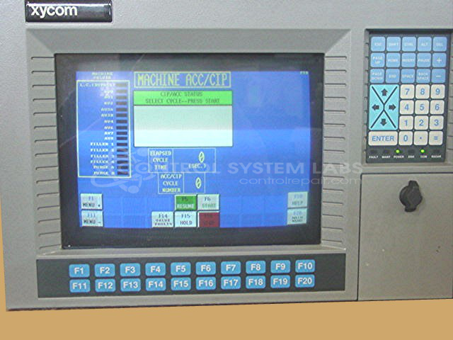 Industrial Monitor with Control Panel
