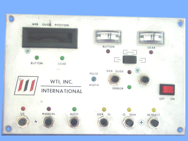 Web Guide Position Front Panel