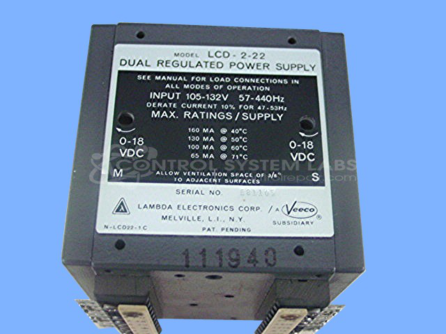 Dual 18VDC Power Supply