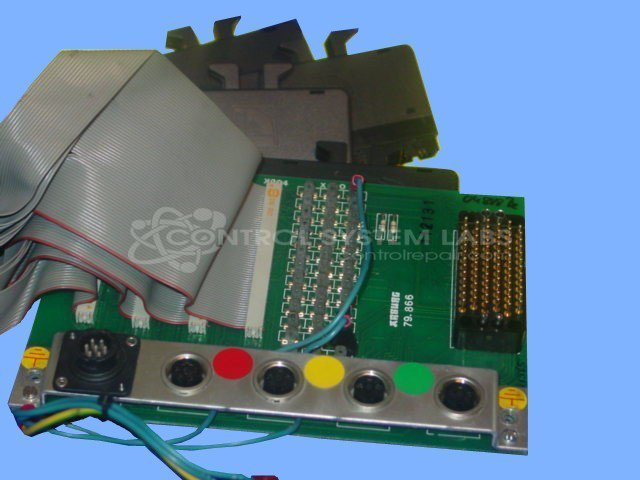 Interconnect Card with 4 Ribbon Cables