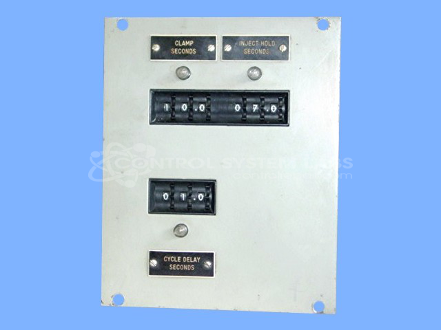 PM1000 Panel Triple Clock Timer