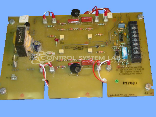 4120 Power Control Firing Card 480V