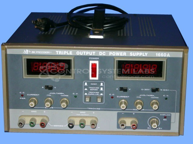 4 Digit Triple Output Power Supply