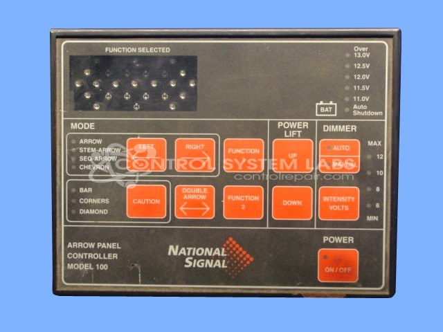25 Lamp Arrow Panel Control