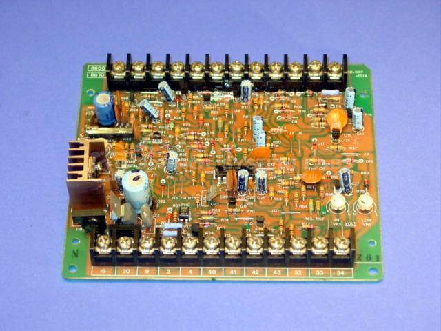 System 8600/8610 Control Card
