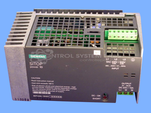 Sitop Power 10 Power Supply 24V 10A