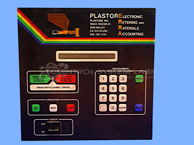 Electronic Metering and Materials Panel