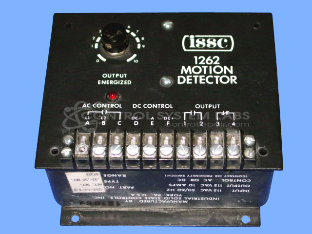 .02 TO .10 Second Motion Detector