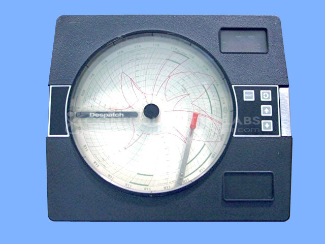 MRC 7000 Two Pen Circle Chart Recorder High / Low Limit Configuration