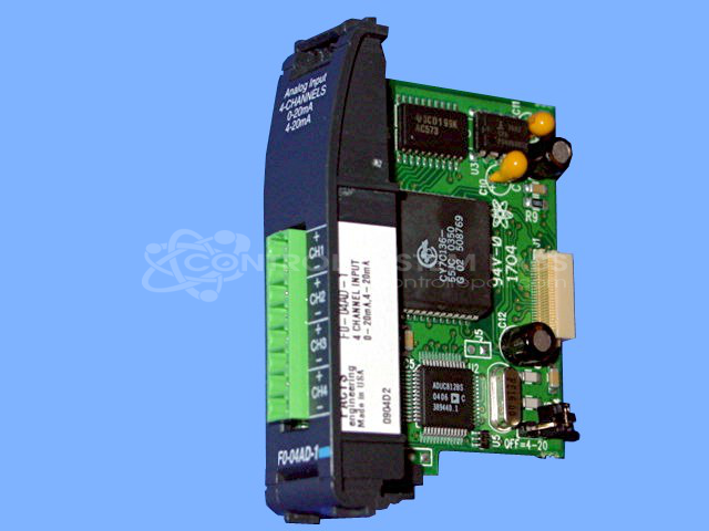 Analog 4 Channel PLC Input Card