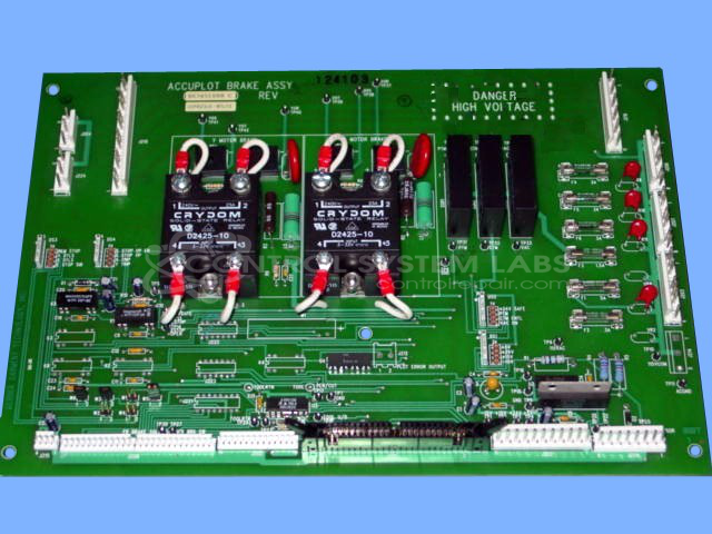 Accuplot Brake Assembly Board