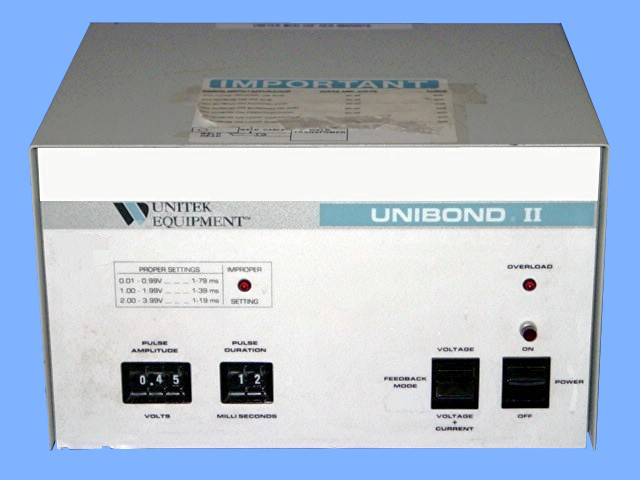 Unibond II Welder Power Supply