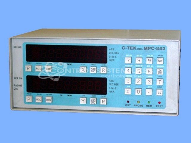 MPC-852 X and Y Axis Reader