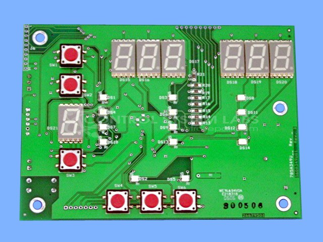 DC-1 Carousel Dryer Display Board