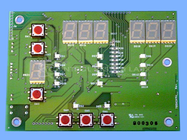 DC-1 Carousel Dryer Display Board