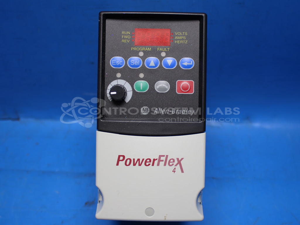 Powerflex 4 240VAC 3 Phase 2HP Drive Fixed Keypad