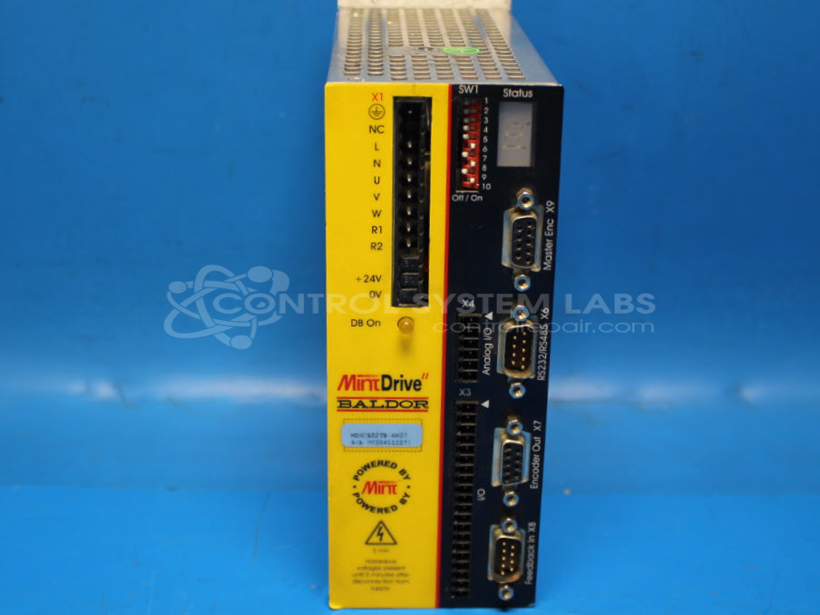 Servo Drive,2.5 Amp,230 Vac,1 Phase,Res.