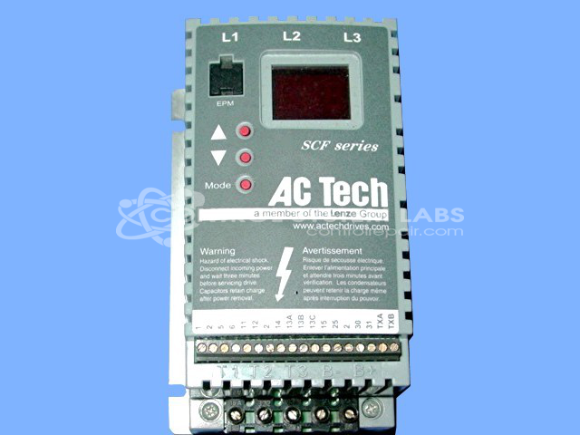 AC Drive .25HP 120/208/240 Vac, Single Phase