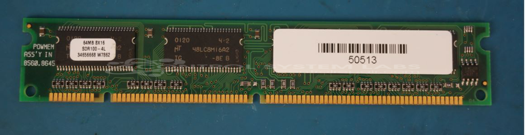 Memory Module, 64MP 8x16