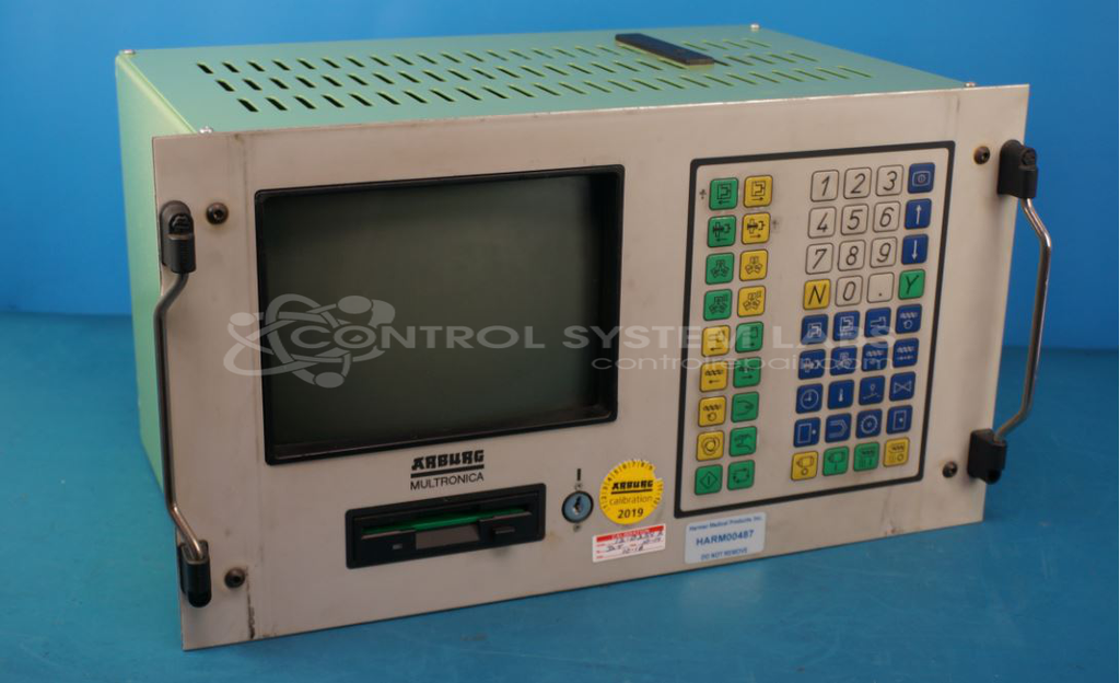 Multronica Control Panel with CRT