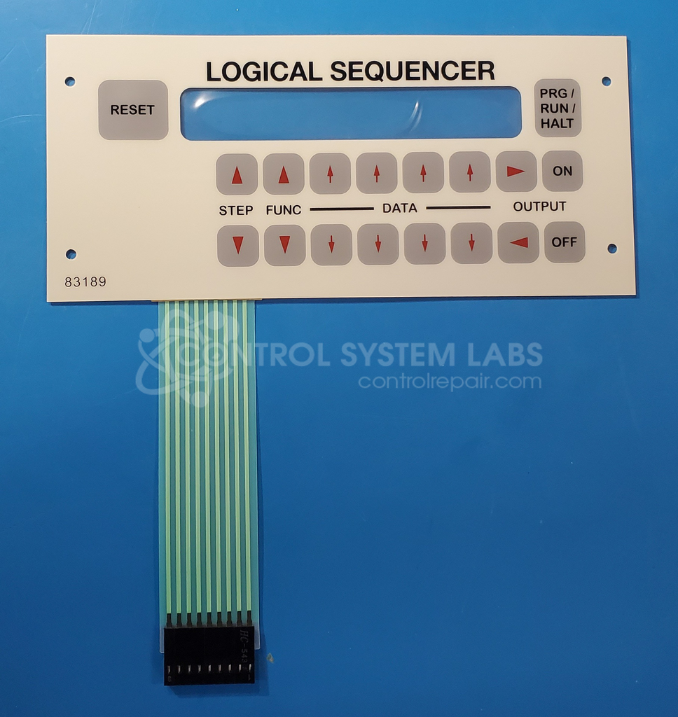 DISPLAY KEYBOARD FOR A YES LOGICAL SEQUENCER 01-790-0305187