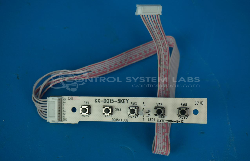 Repair or Rebuilt AU OPTRONICS KX-DQ15-5KEY Keypad | Control System Labs