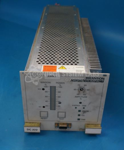 Branson Ultrasonics Digital Compact 222 Power Supply Branson Ultrasonics Digital Compact 222 Power Supply