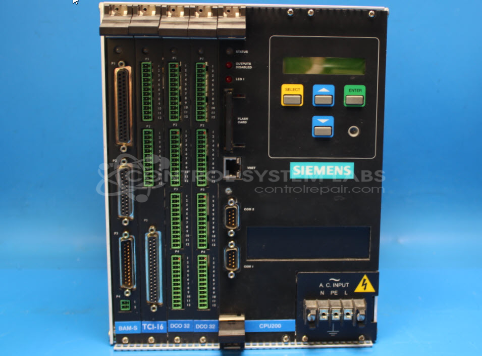 PLC Card Rack with Backplane no cards
